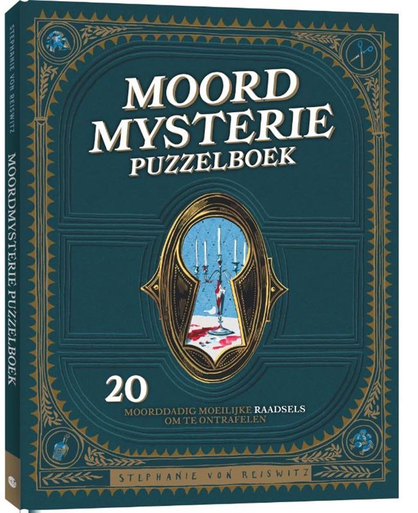 Moordmysterie puzzelboek: 20 moordadig moeilijke raadsels om te ontrafelen Leisure & Fun