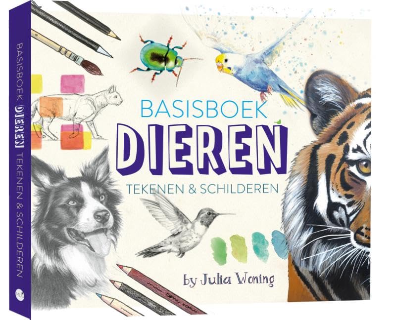 Basisboek dieren tekenen & schilderen book