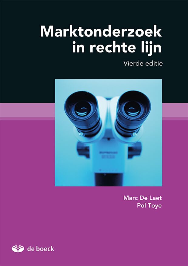 Product Image: Marktonderzoek in rechte lijn