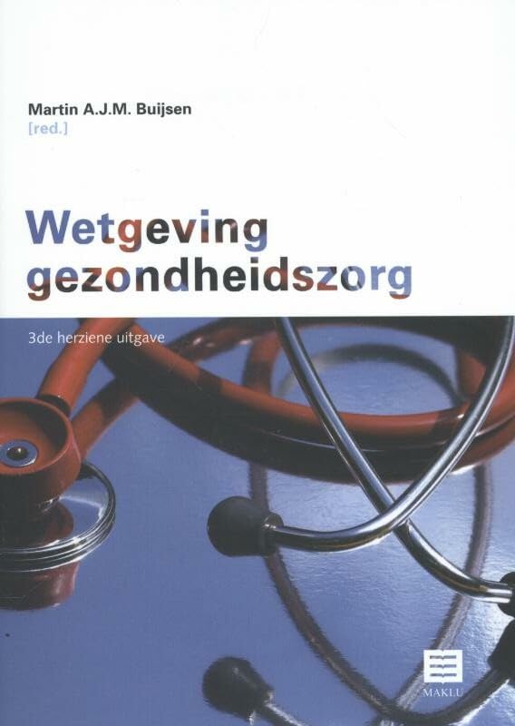Wetgeving gezondheidszorg book