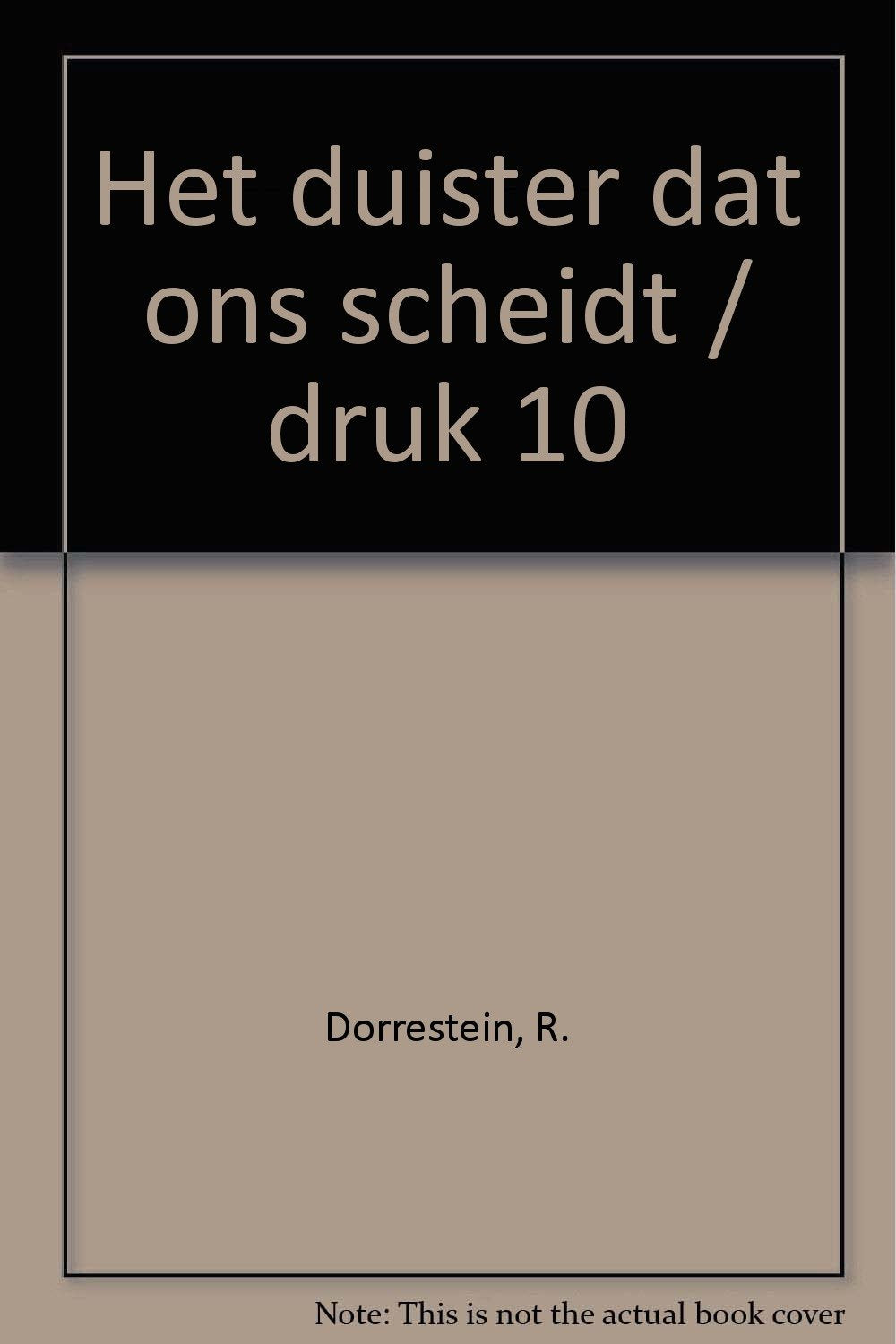 Het duister dat ons scheidt (Pandora pockets) Contemporary literature Books