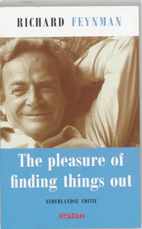 The pleasure of finding things out Nederlandse editie book