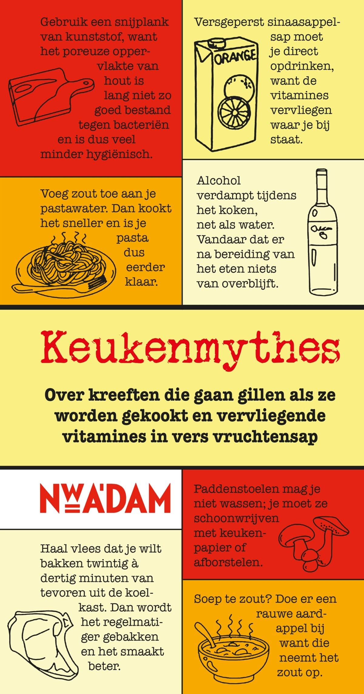 Keukenmythes: Over kreeften die gaan gillen als ze worden gekookt en vervliegende vitamines in vers vruchtensap Leisure, Home & Garden