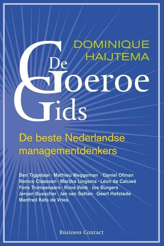 De goeroegids: de beste Nederlandse managementdenkers book