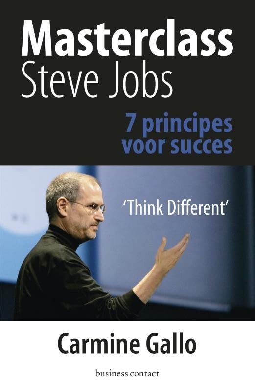 Masterclass Steve Jobs: 7 principes voor succes book