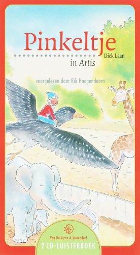 Pinkeltje in Artis 2 CD's: luisterboek voorgelezen door Rik Hoogendoorn cd