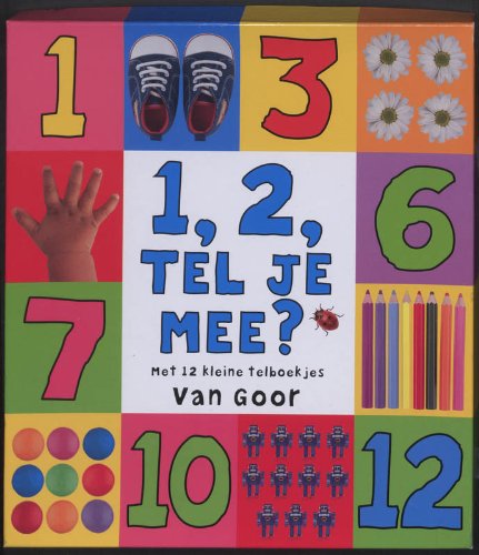 1, 2 tel je mee?: met 12 kleine telboekje book