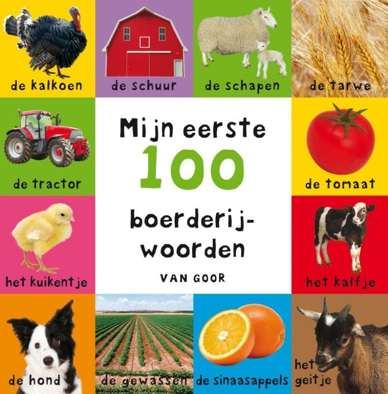 Mijn eerste 100 boerderijwoorden book