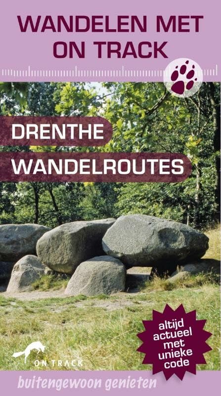 On Track Drenthe wandelroutes book