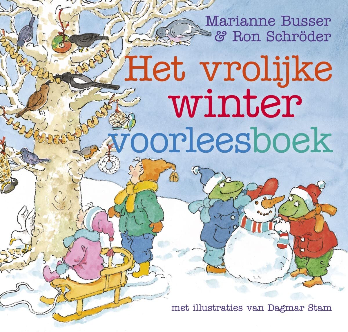 Het vrolijke wintervoorleesboek book