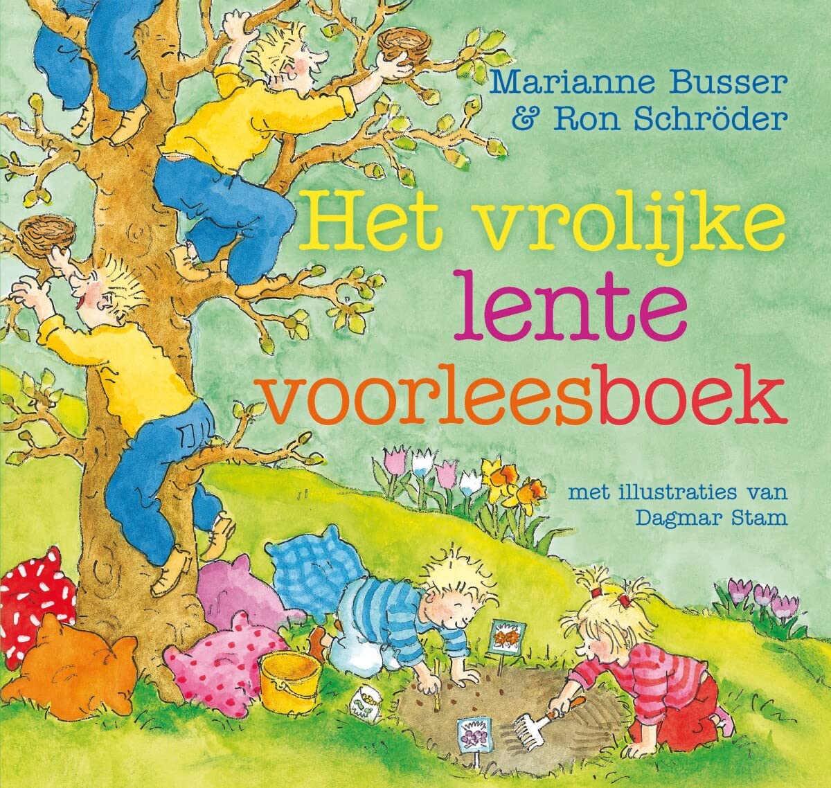 Het vrolijke lentevoorleesboek book