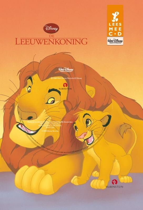 Leeuwenkoning boek en cd: luisterboek cd
