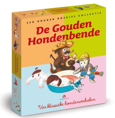 De Gouden Hondenbende box 4 ex: een Gouden Boekjes Collectie met vier klassieke hondenverhalen in een luxe verpakking book