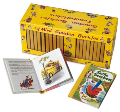 gouden boekjes traktatiebox: 25 mini Gouden Boekjes Tiptoi & Games
