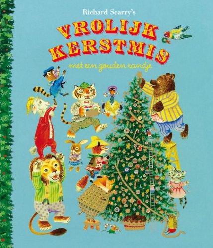 Vrolijk Kerstmis met een gouden randje book