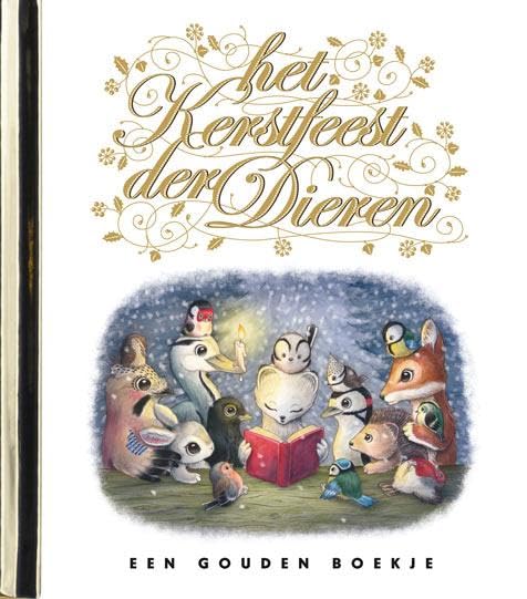 Kerstfeest der dieren: speciale uitgave (Gouden boekjes Luxe) Children's books