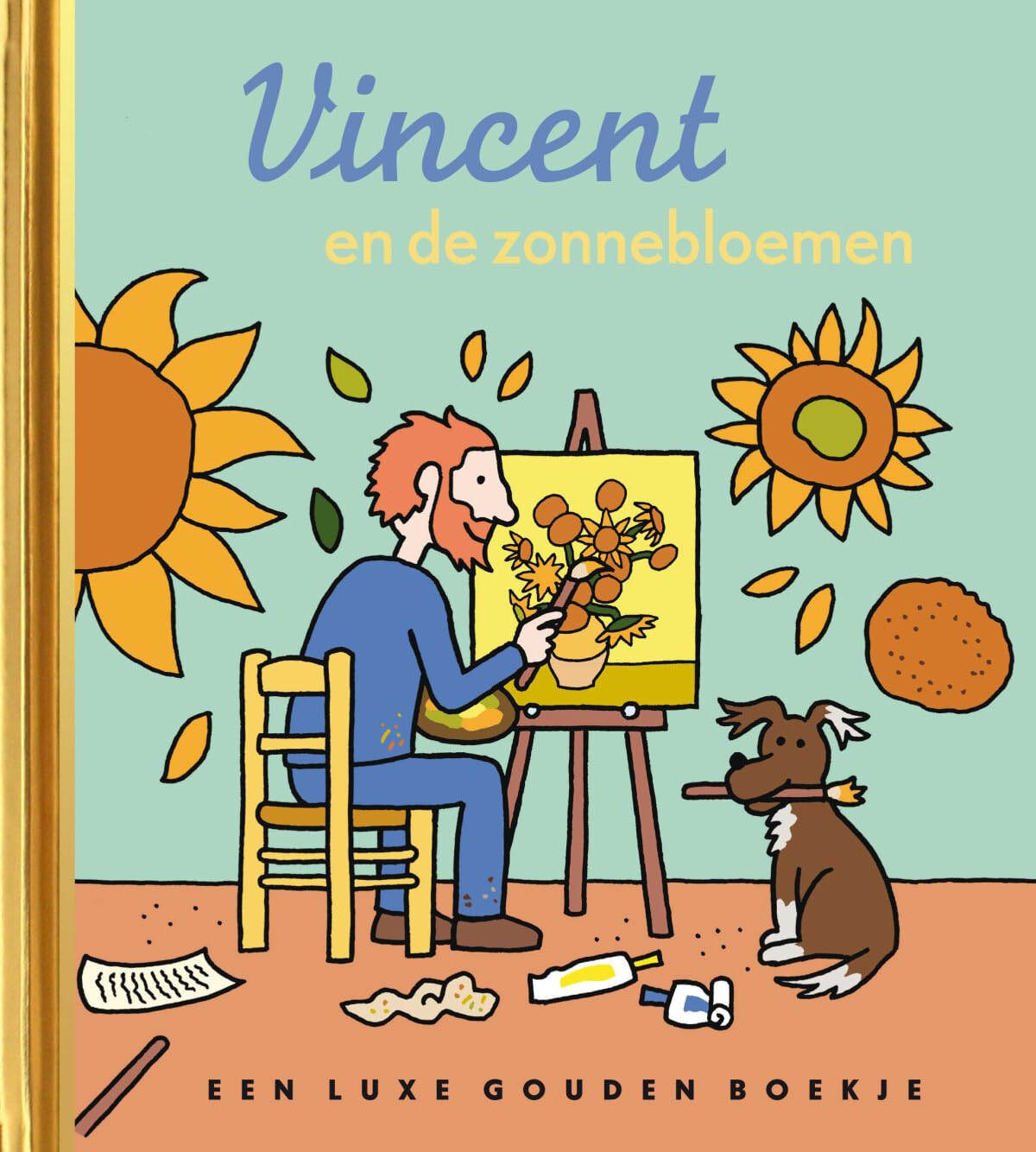 Vincent en de zonnebloemen (Gouden Boekjes) Children's books