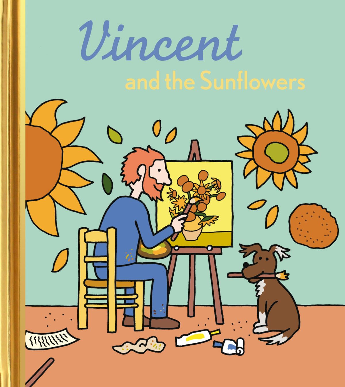 Vincent and the Sunflowers (Gouden Boekjes) Tiptoi & Games