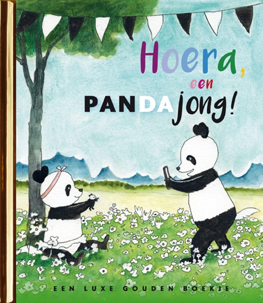 Hoera, een pandajong! (Gouden Boekjes) Tiptoi & Games