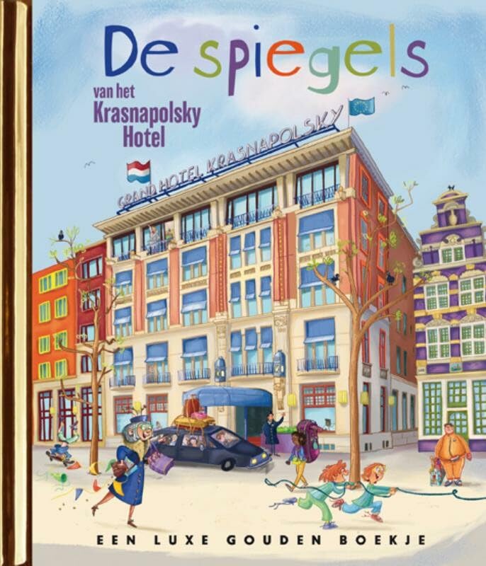 De spiegels van het Krasnapolsky hotel book
