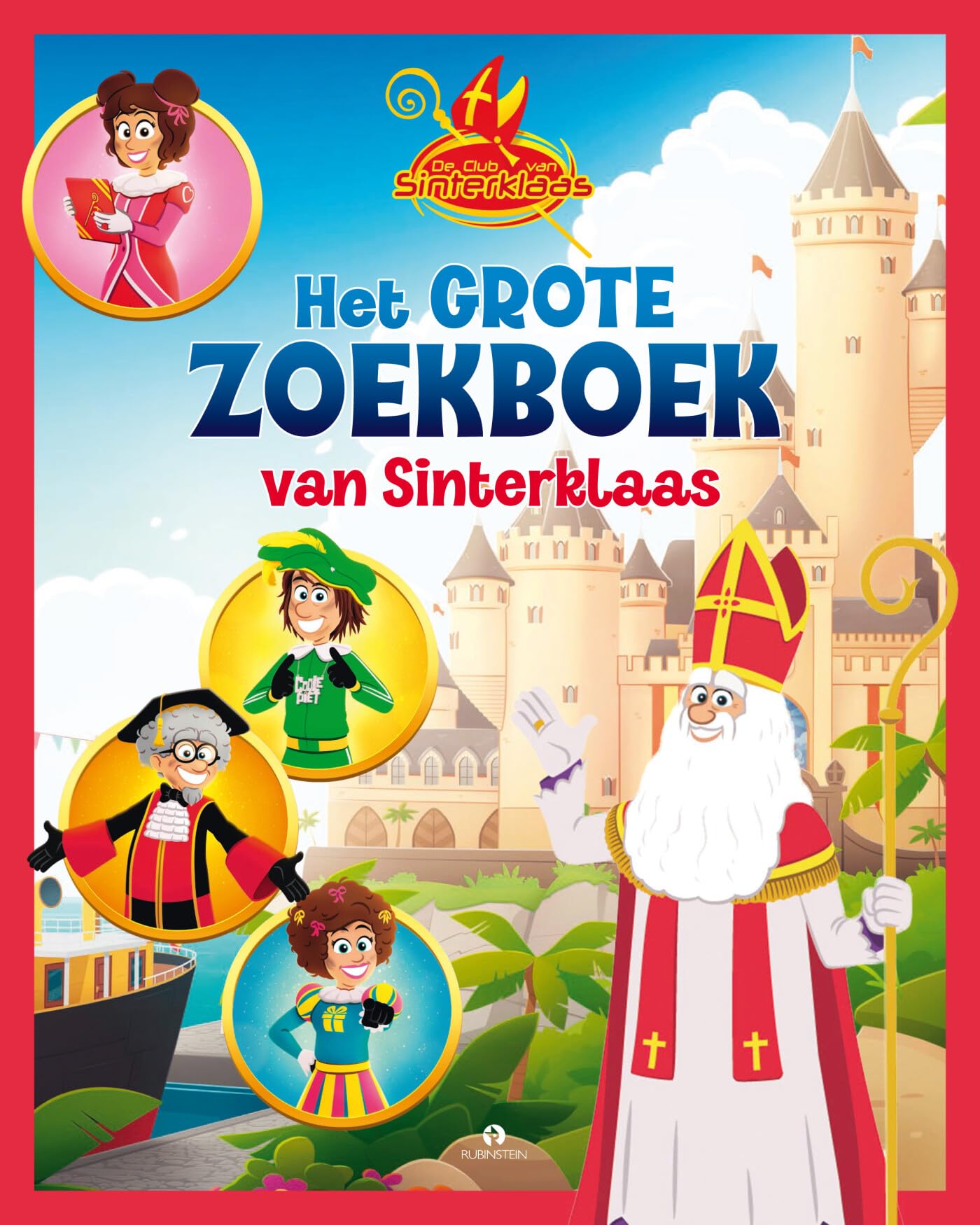 Het grote zoekboek van Sinterklaas (De Club van Sinterklaas) Tiptoi & Games