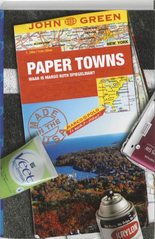 Paper towns: waar is Margo Roth Spiegelman? Children's books