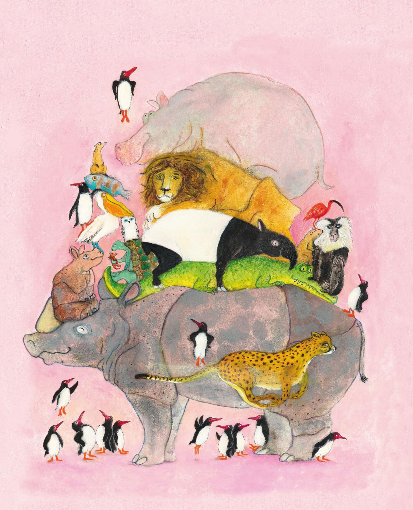 Springende pinguins en lachende hyena's Non-fiction