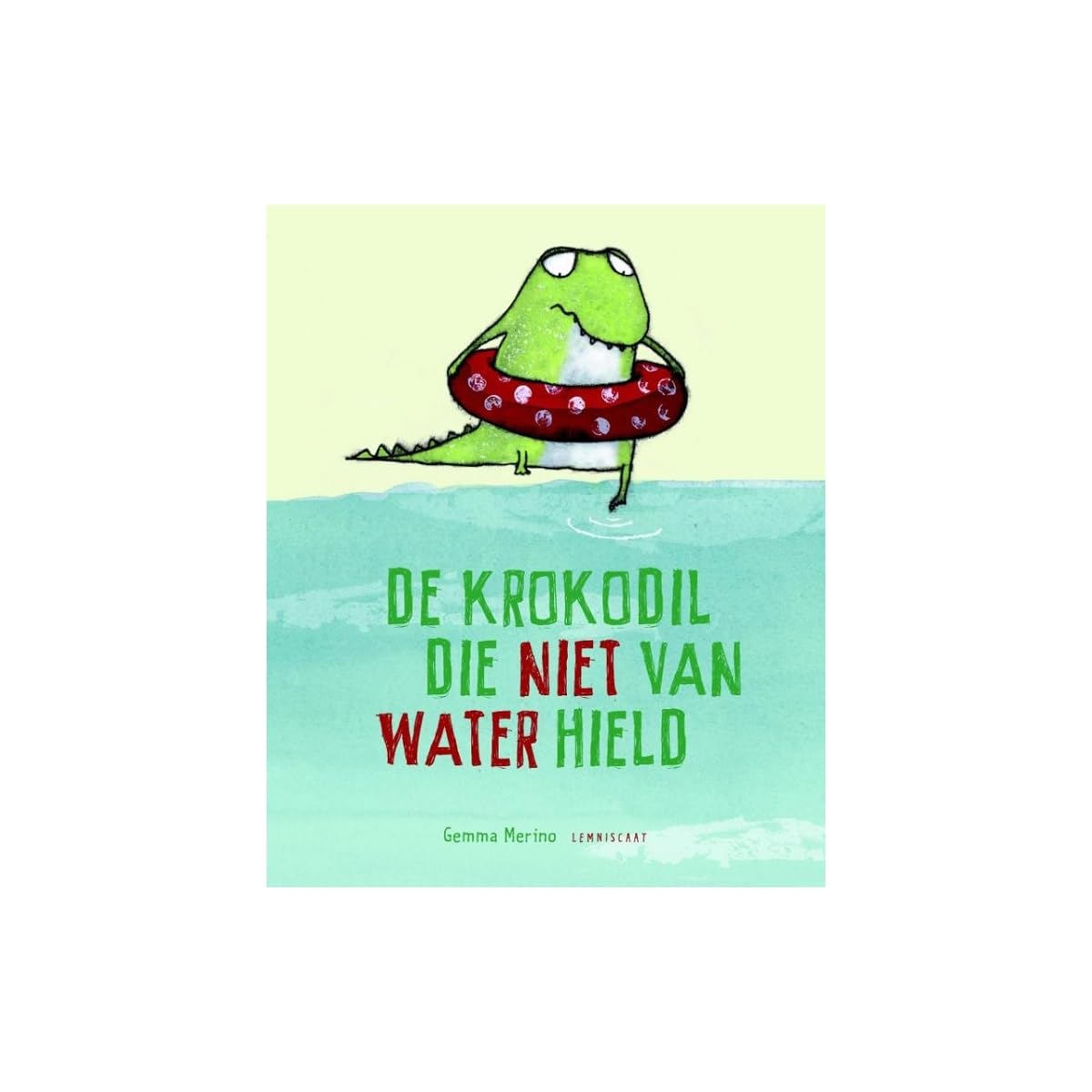 De krokodil die niet van water hield Children's books