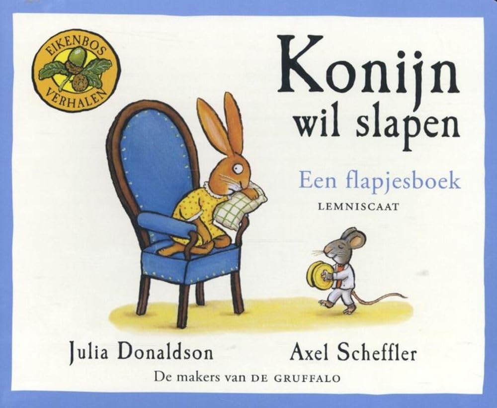 Konijn wil slapen: een flapjesboek (Eikenbosverhalen) Books