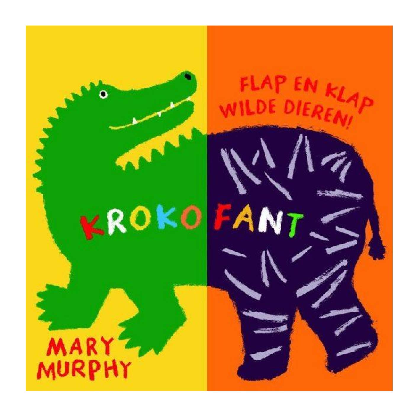 Krokofant: flap en klap wilde dieren! book
