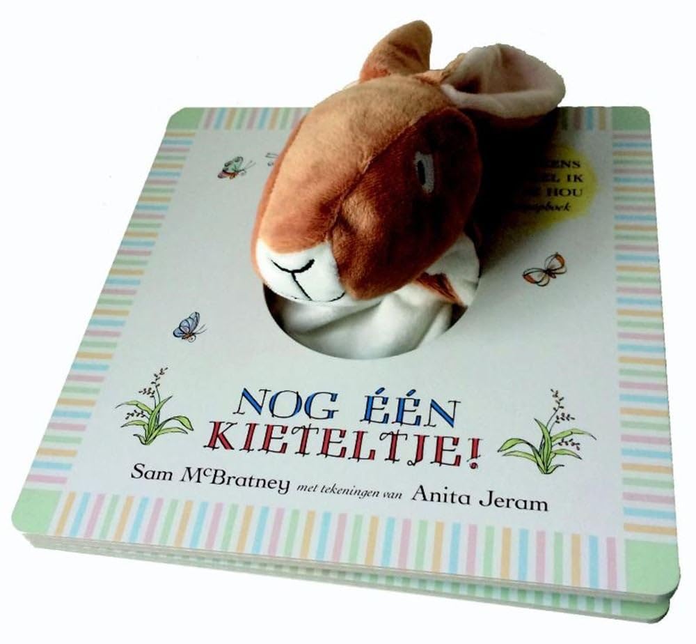 Nog één kieteltje: raad eens hoeveel ik van je hou : handpopboek book
