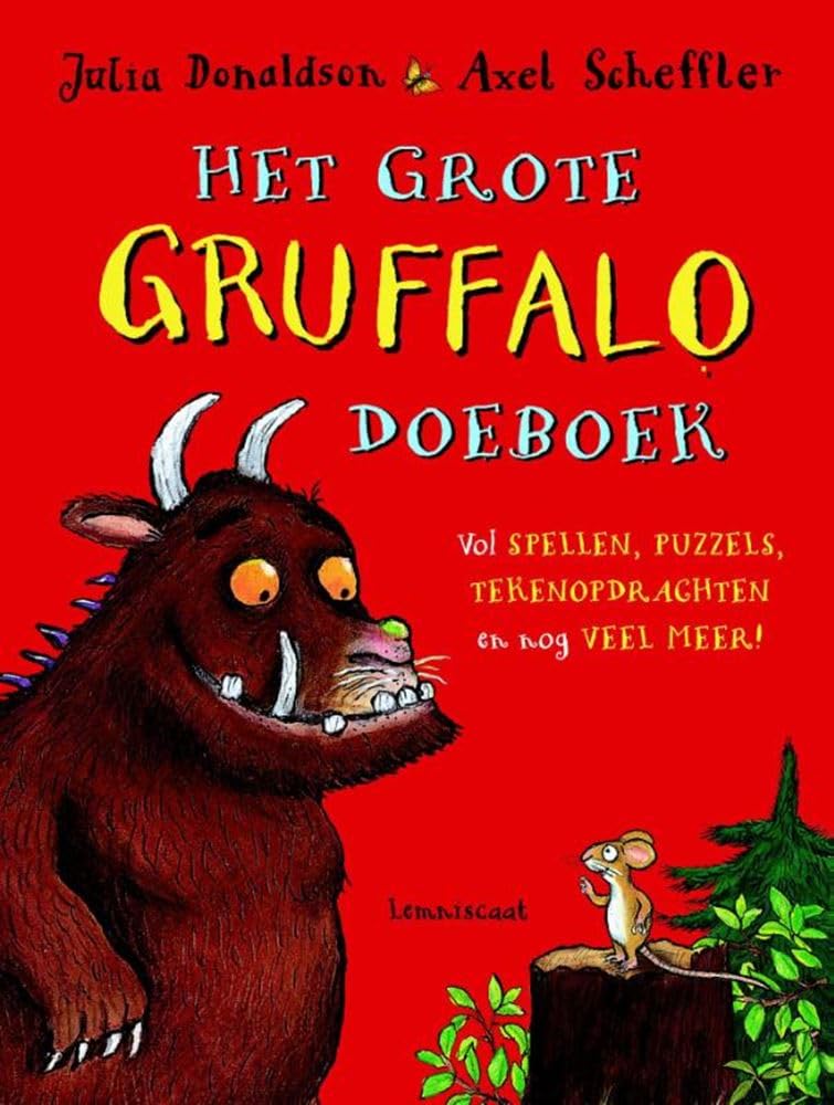 Het grote Gruffalo Doeboek: vol spellen, puzzels, tekenopdrachten en nog veel meer Children's books
