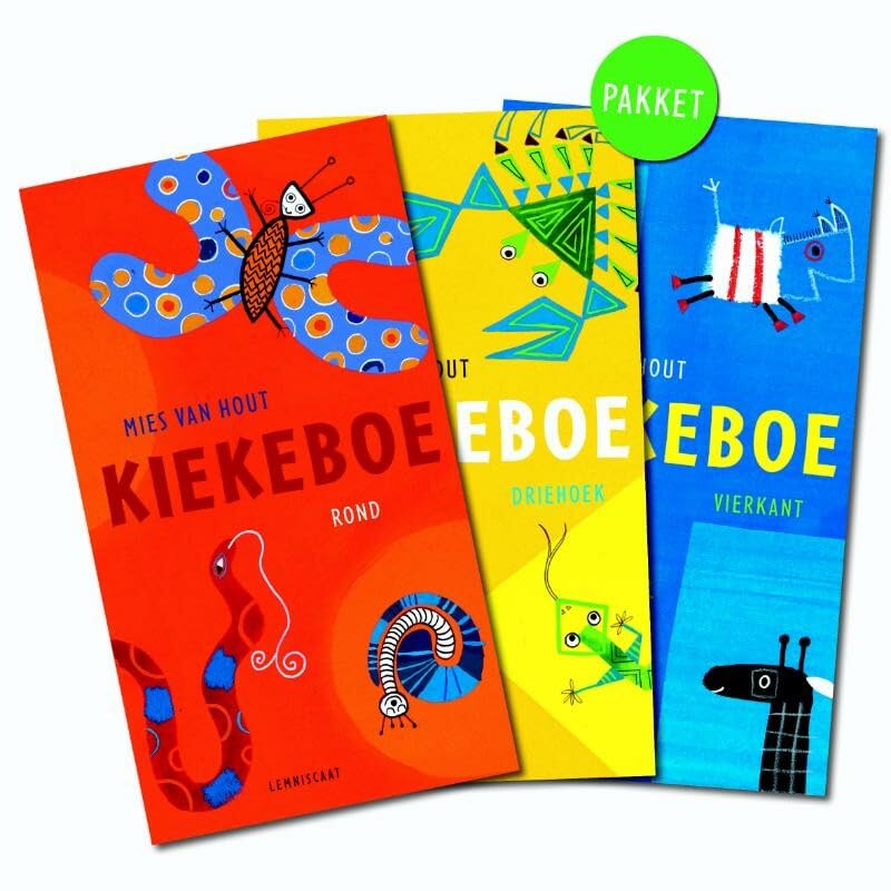 Kiekeboe pakket Vierkant, Rond en Driehoek book