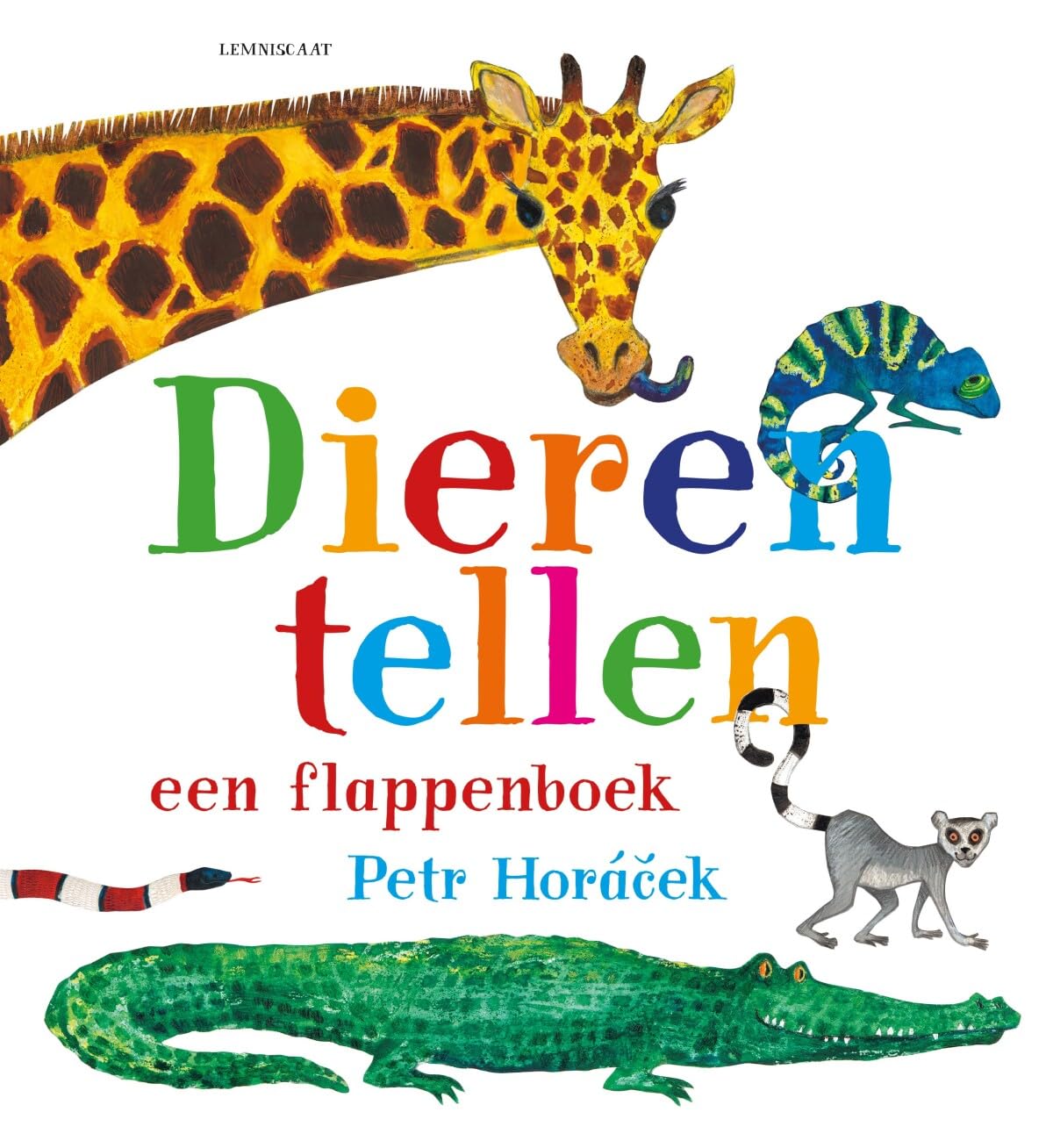 Dieren tellen: een flappenboek book