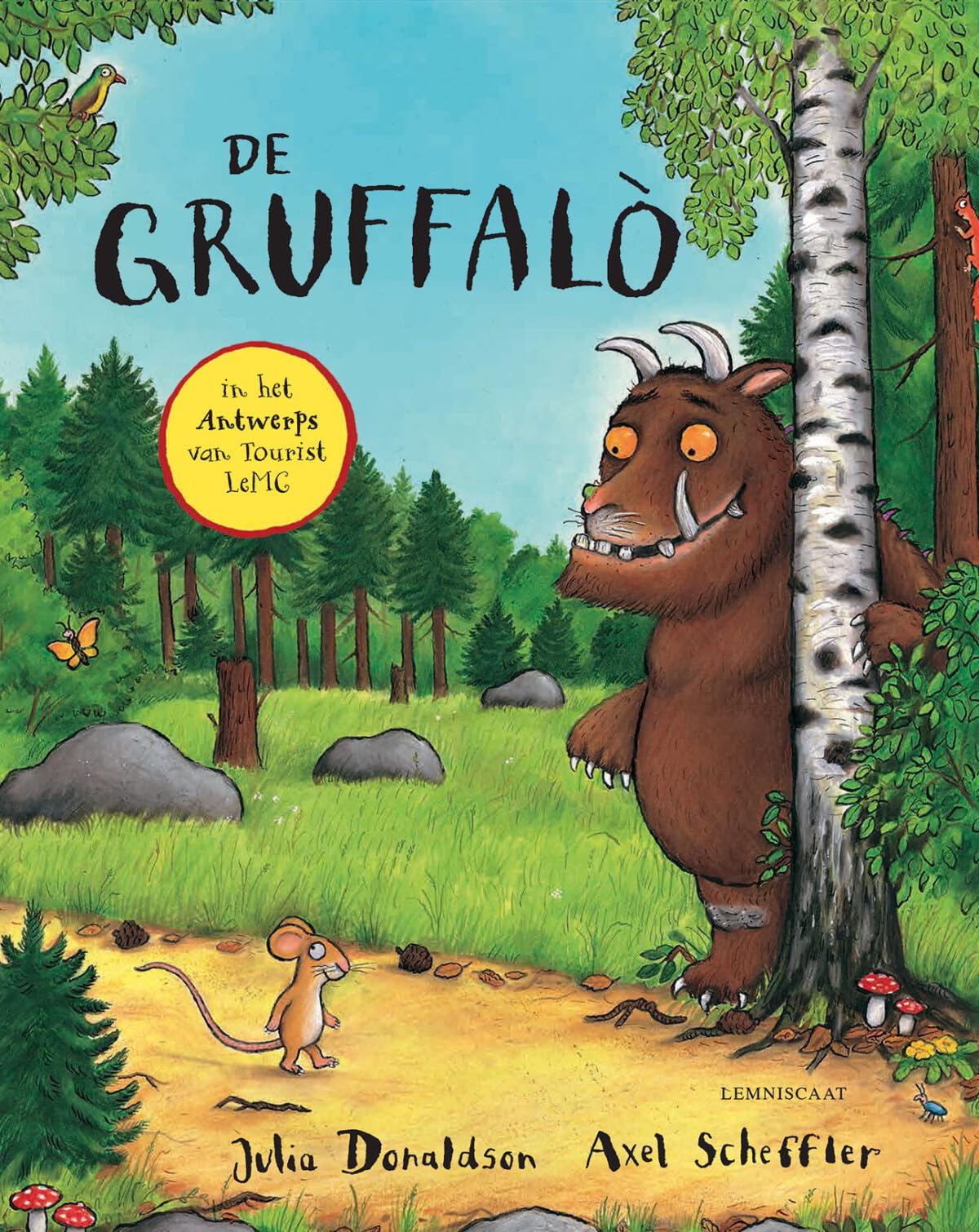 De Gruffalò in het Antwerps van Tourist LeMC book