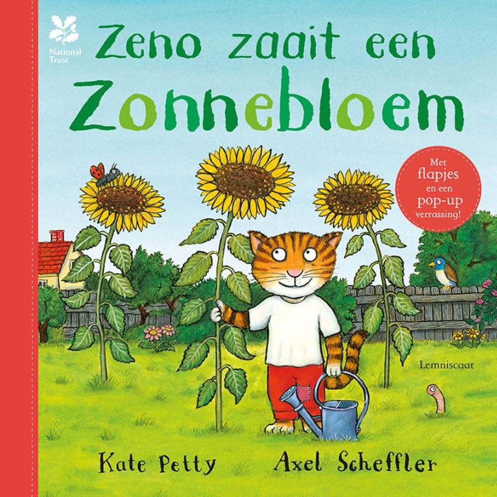 Zeno zaait een zonnebloem book