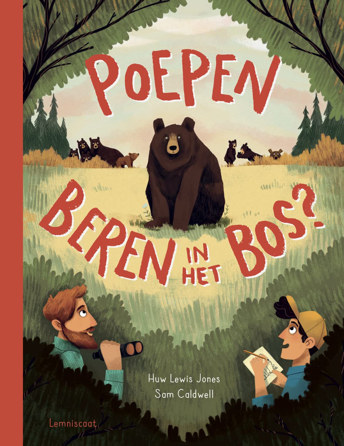Poepen beren in het bos? book