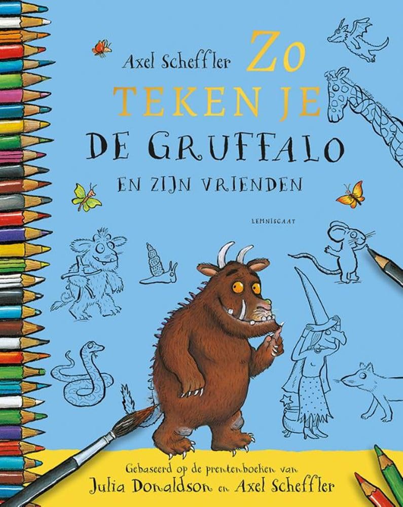 Zo teken je de Gruffalo en zijn vrienden Children's books