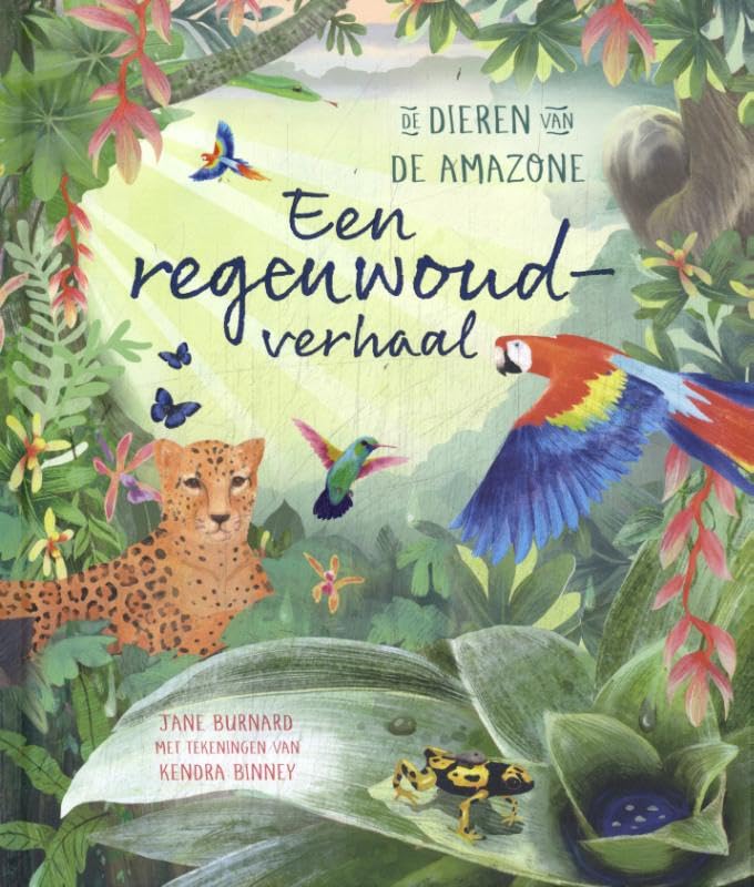 Een regenwoudverhaal: de dieren van de amazone book