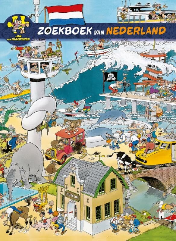 Jan van Haasteren zoekboek van Nederland book