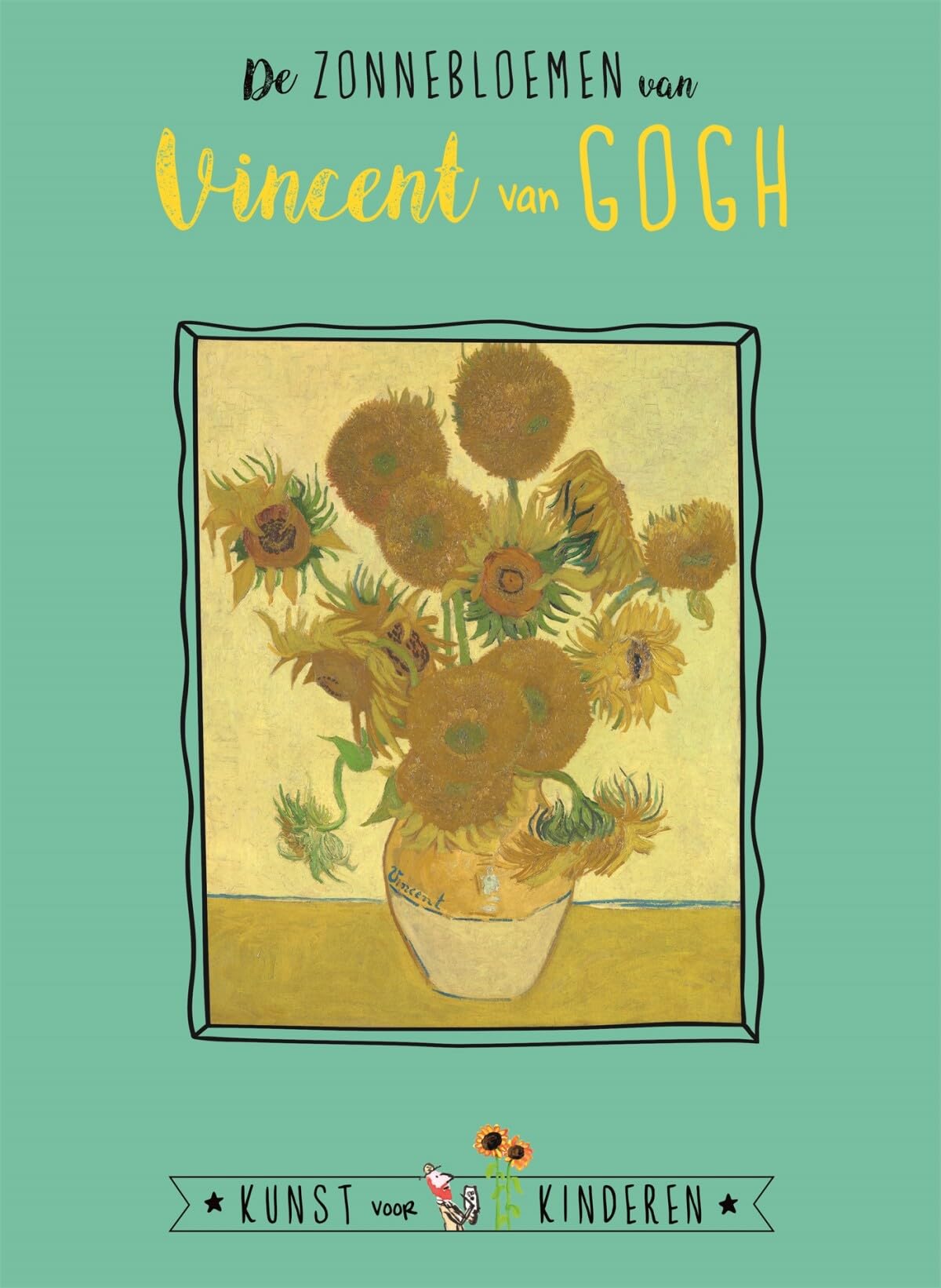 De zonnebloemen van Vincent van Gogh book