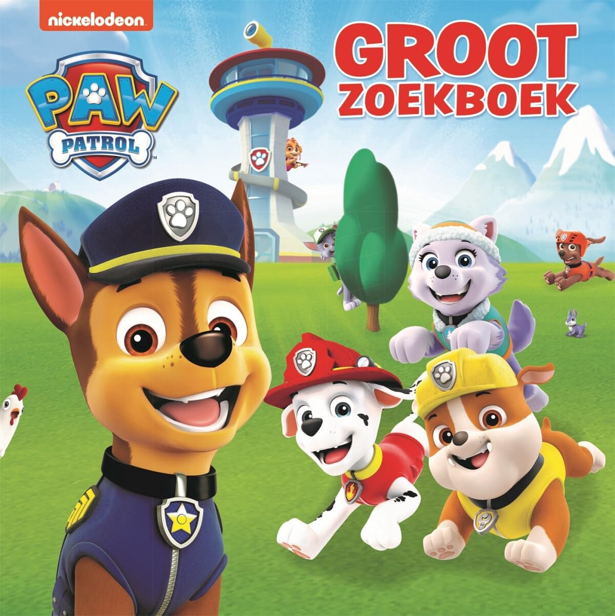 Paw Patrol groot zoekboek book