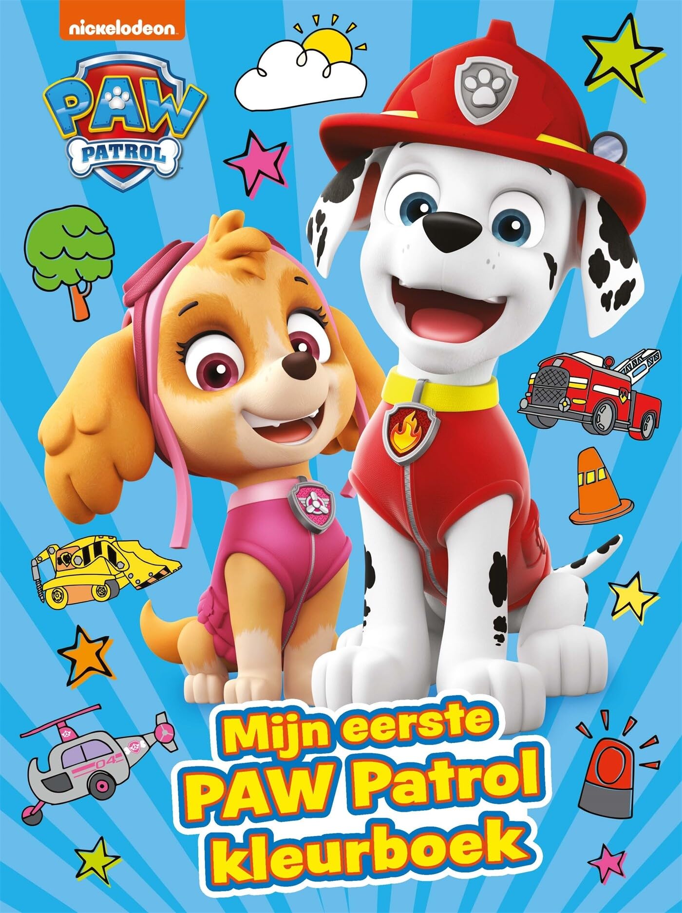 Mijn eerste Paw Patrol kleurboek book
