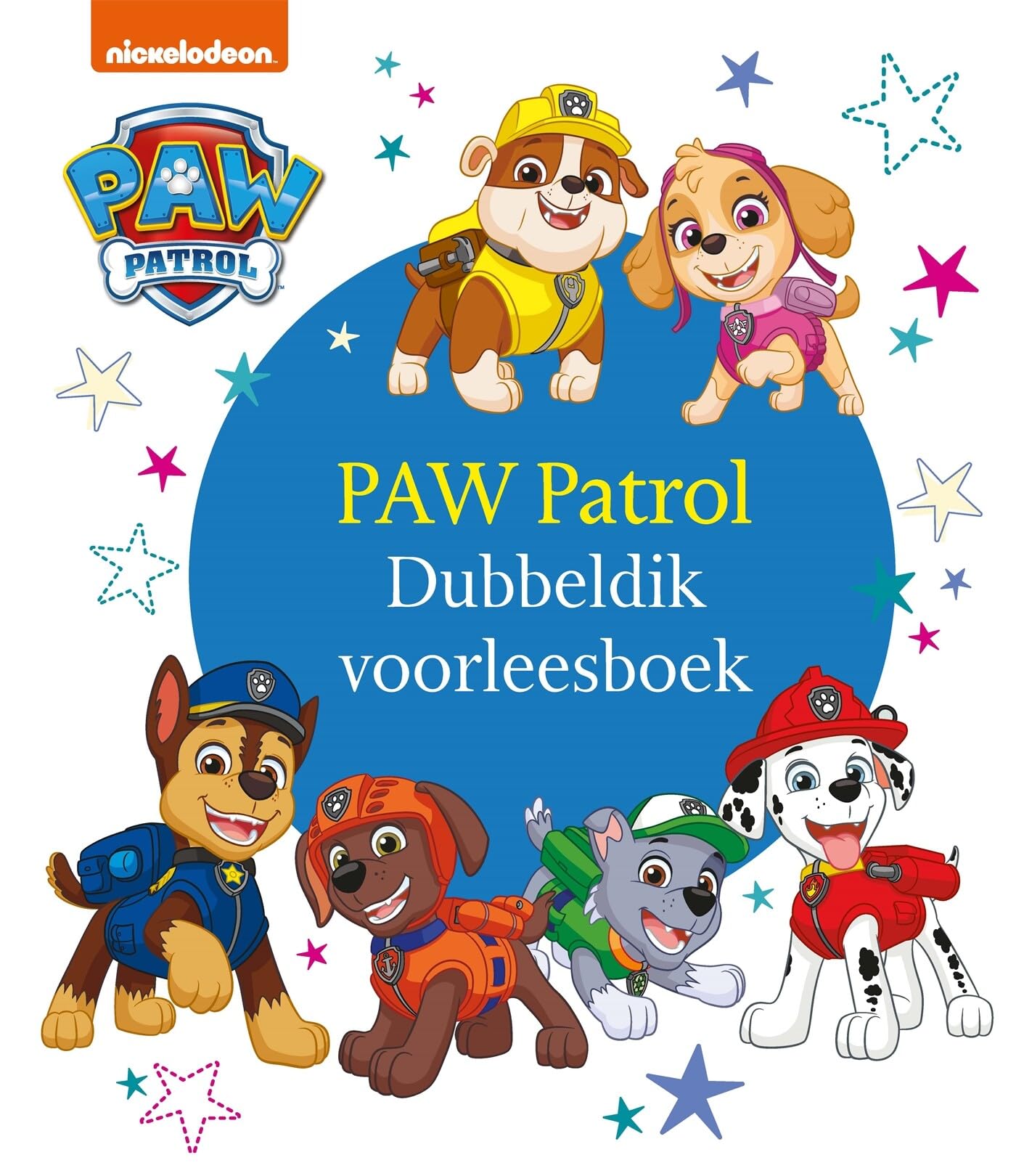 Paw Patrol dubbeldik voorleesboek book