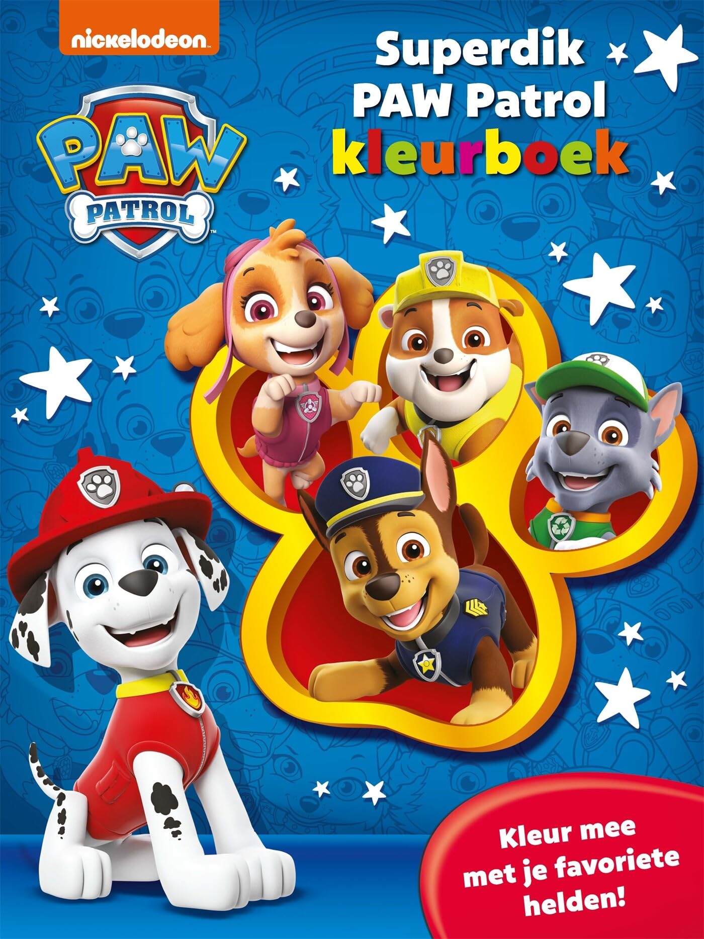 Superdik Paw Patrol kleurboek Tiptoi & Games