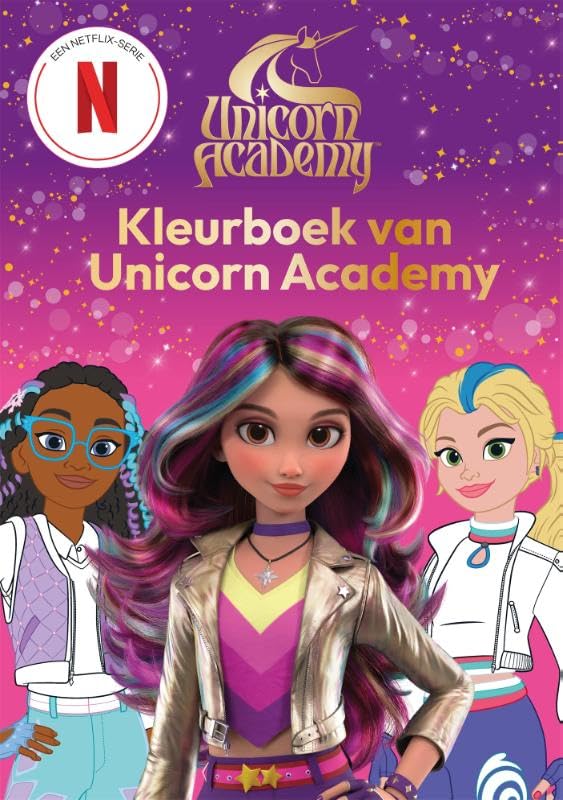 Kleurboek van Unicorn Academy book