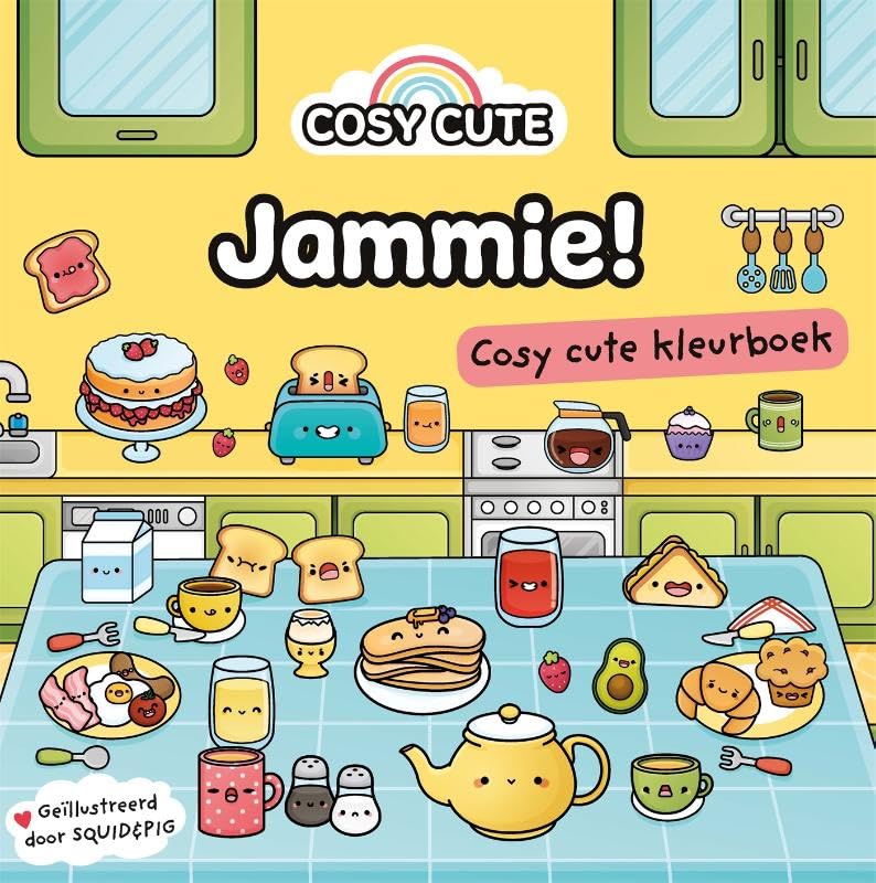 Cosy Cute - Jammie kleurboek book