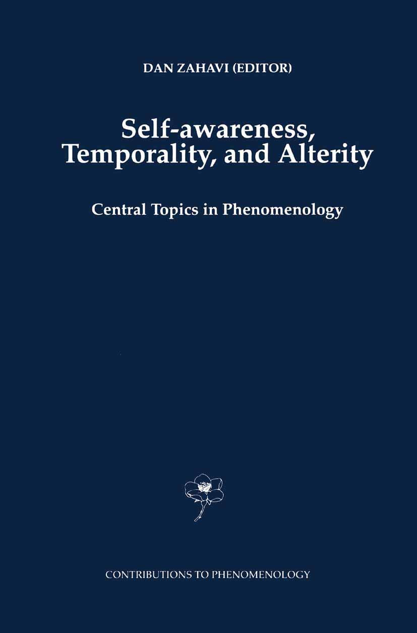 Self-Awareness, Temporality, and Alterity book