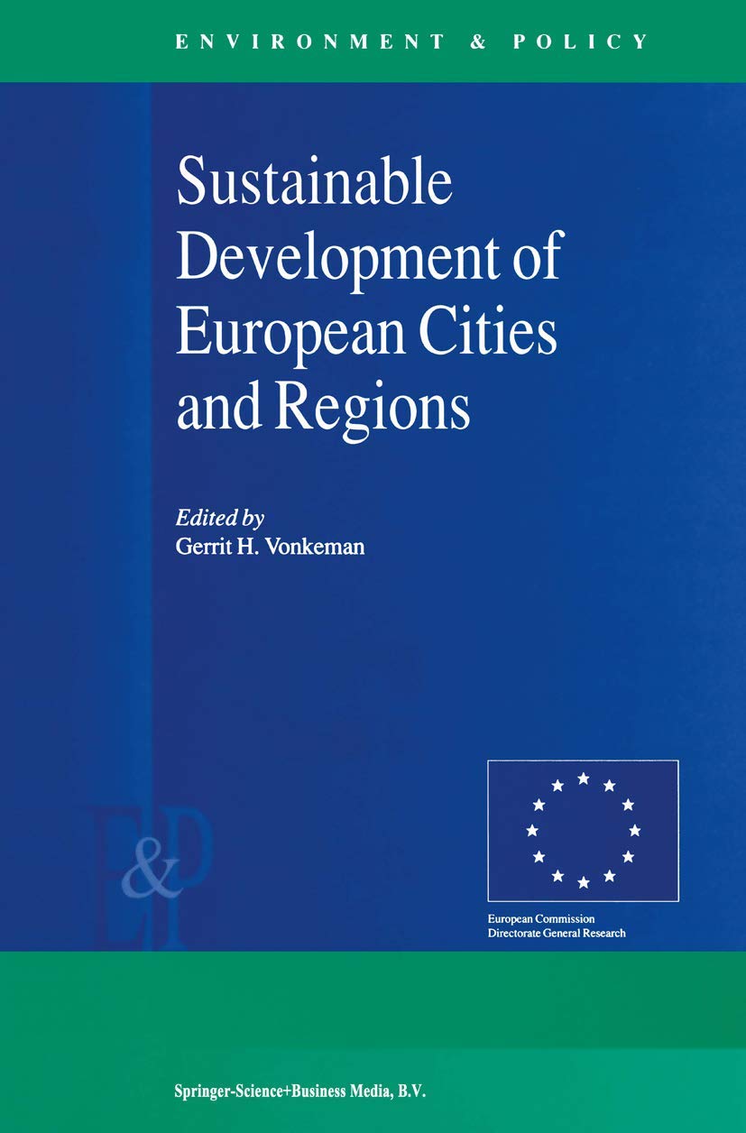 Sustainable Development of European Cities and Regions book