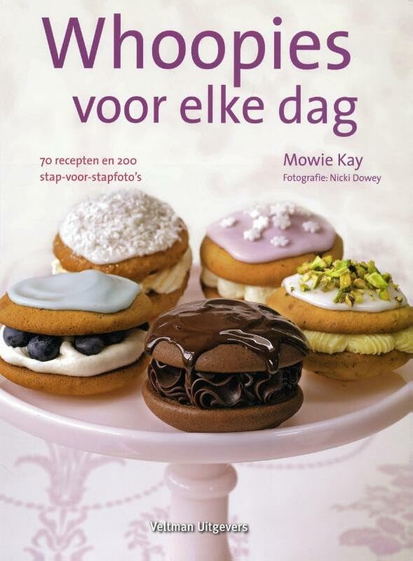 Whoopies voor elke dag: 70 recepten en 200 stap-voor-stapfoto s book